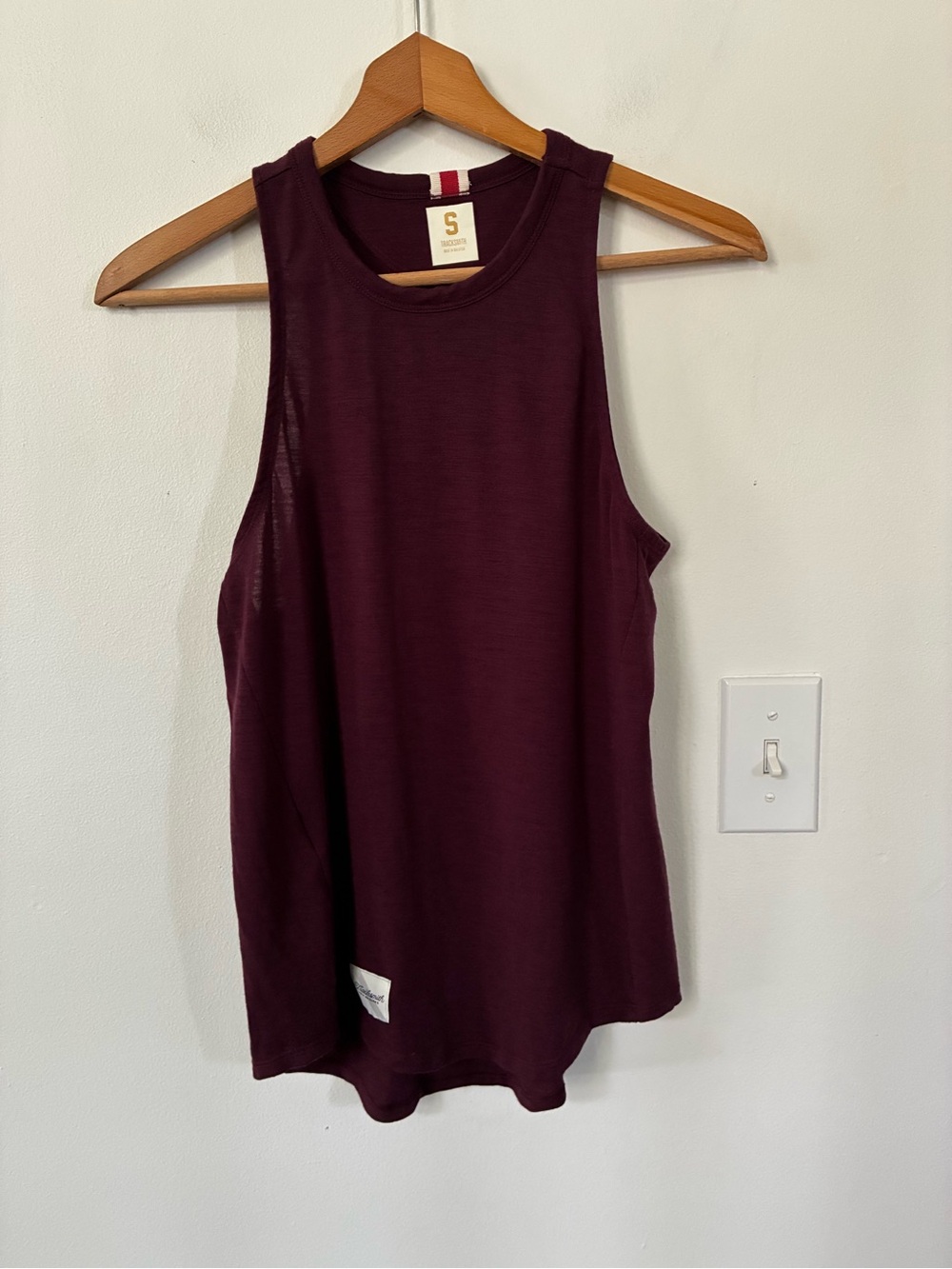 Tracksmith Harrier Merino Wool Running Tank Top